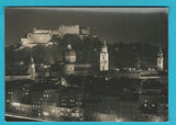 Muster-AK Salzburg bei Nacht. Schmidt-Verlag.