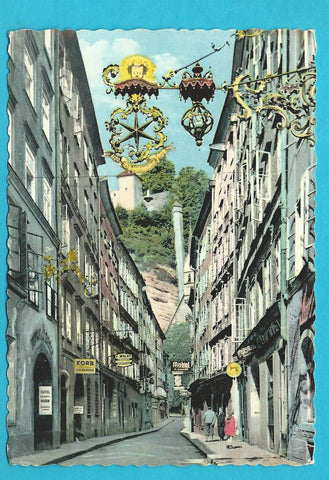 AK Salzburg, Getreidegasse.