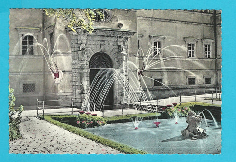 AK Wasserkünste in Hellbrunn bei Salzburg.