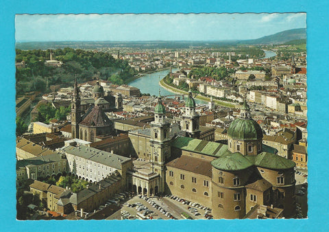 AK Salzburg. Blick von der Burg.
