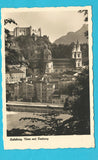 AK Salzburg. Dom mit Festung.