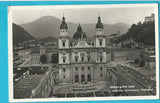 AK Salzburg. Der Dom und das Jedermann Festspiel. (1937)