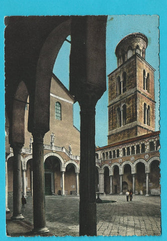 AK Salerno. Atrio e Campanile del Duomo.