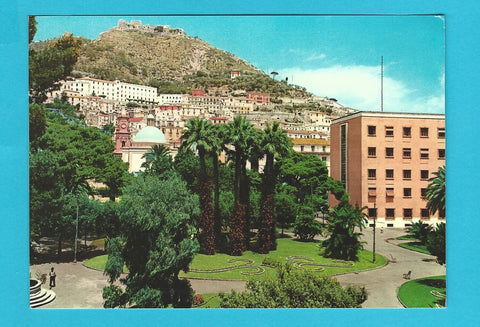 AK Salerno. Villa Comunale e Castello Normanno.