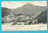 AK Salzburg. Blick vom Mönchsberg gegen den Gaisberg.