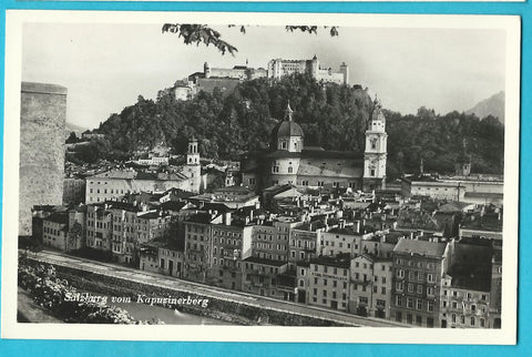 AK Salzburg vom Kapuzinerberg.