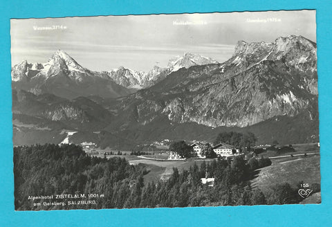 AK Alpenhotel Zistelalm am Gaisberg. Salzburg.