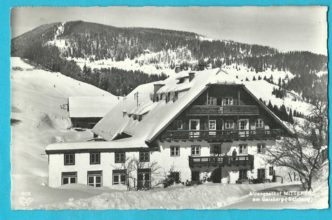 AK Alpengasthof Mitteregg am Gaisberg. Salzburg.