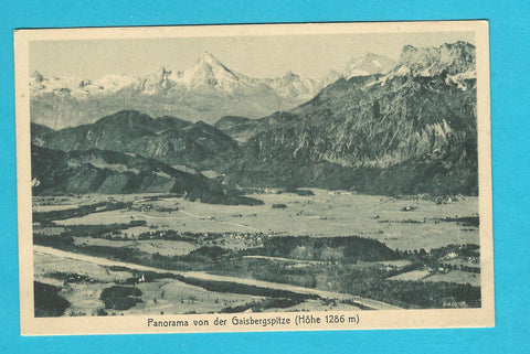AK Panorama von der Gaisbergspitze.