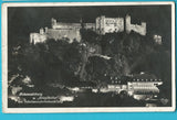 AK Hohensalzburg u. Stieglkeller bei Scheinwerferbeleuchtung.