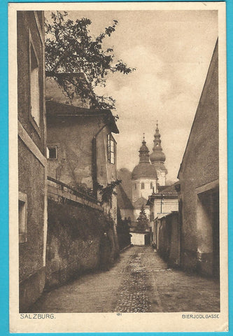 AK Salzburg. Bierjodlgasse.