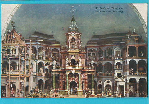 AK Mechanisches Theater in Hellbrunn bei Salzburg.