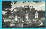 AK Salzburg. Altstadt mit Festung.