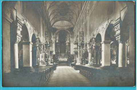 AK Salzburg. Inneres der St. Peterkirche. (1929)