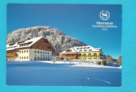 AK Sheraton Fuschlsee. Hotel Jagdhof Schloss Strasse 1. Hof bei Salzburg.