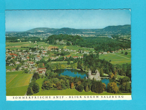 AK Anif Blick gegen Salzburg.