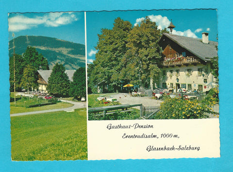 AK Glasenbach. Gasthaus Pension Erentrudisalm.