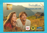 AK Salzburger Almsommer. Freiluftkino. Hallwang bei Salzburg.