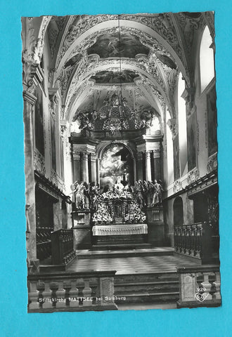 AK Stiftskirche Mattsee bei Salzburg.