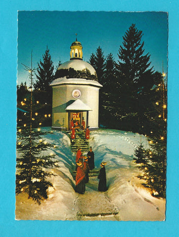 AK Gruber-Mohr-Gedächtniskapelle in Oberndorf.