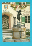 AK St. Gilgen am Wolfgangsee. Mozartbrunnen.