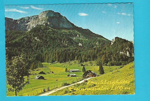 AK Buchberghütte, Eisenaueralm. Besitzer: Fam. Schranz, St. Gilgen, Winkel 18.