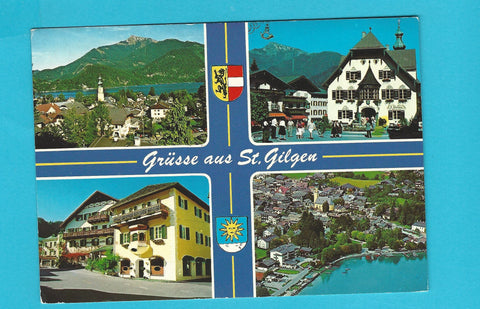 AK Grüße aus St. Gilgen am Wolfgangsee.