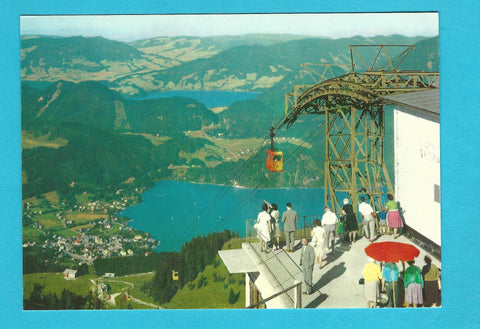 AK St. Gilgen am Wolfgangsee, Zwölferhorn Bergstation.