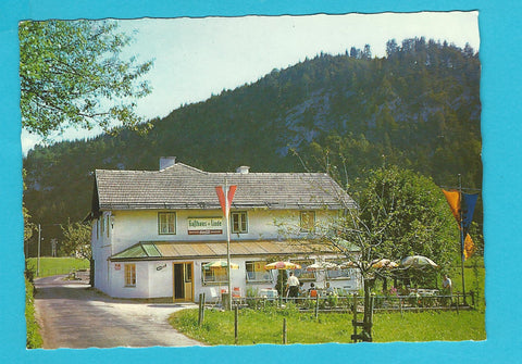AK St. Gilgen am Wolfgangsee. Gasthaus Zur Linde, Winkl. Bes. Josefine Wagner.