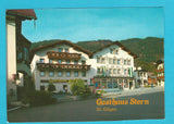 AK St. Gilgen am Wolfgangsee. Gasthof Stern. Besitzer: A. u. I. Schön.