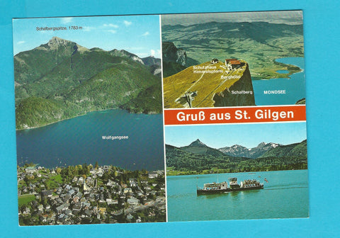 AK Gruß aus St. Gilgen am Wolfgangsee.
