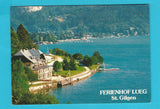 AK St. Gilgen am Wolfgangsee. Ferienhof Lueg. Bundesstraße 33.