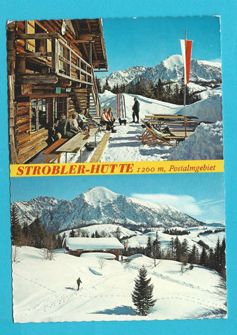 AK Strobler-Hütte Postalmgebiet.