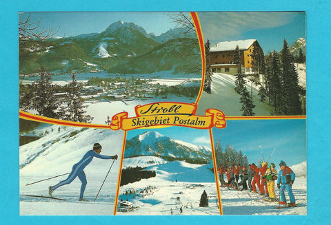 AK Strobl. Skigebiet Postalm.
