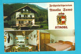 AK Strobl am Wolfgangsee. Frühstückspension Amalia Sams. Aigen 84.