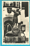 AK St. Gilgen, Mozartbrunnen.