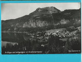 AK St. Gilgen am Wolfgangsee mit Zwölferhornbahn.
