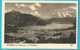AK St. Gilgen am Wolfgangsee mit Schafberg.