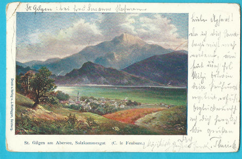 AK St. Gilgen am Abersee.