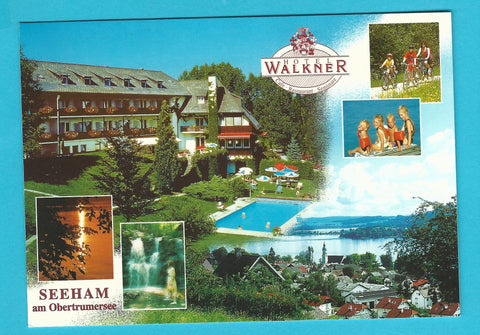 AK Seeham am Obertrumersee. Hotel Walkner. Eisenharting 4.