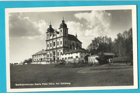AK Wallfahrtskirche Maria Plain bei Salzburg.