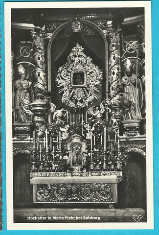 AK Hochaltar in Maria Plain bei Salzburg.