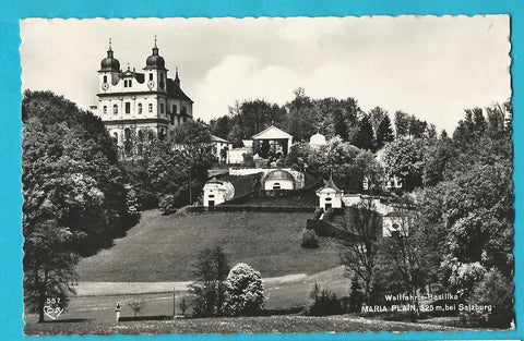 AK Wallfahrts-Basilika Maria Plain bei Salzburg.