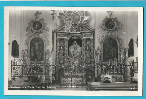 AK Wallfahrtskirche Maria Plain bei Salzburg.