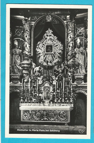 AK Hochaltar in Maria Plain bei Salzburg.