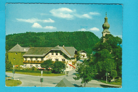 AK St. Leonhard bei Salzburg. Gasthof Schorn. Besitzer: A und J. Ziegler.