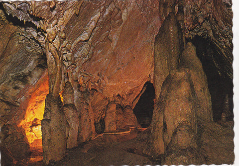 AK Ötschertropfsteinhöhle in den Tormäuern. Märchenhalle.
