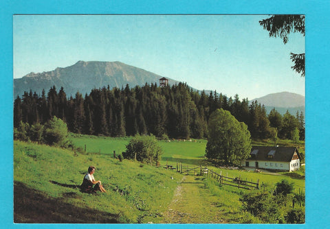 AK Naturpark Ötscher - Tormäuer. Almhaus Hochberneck.