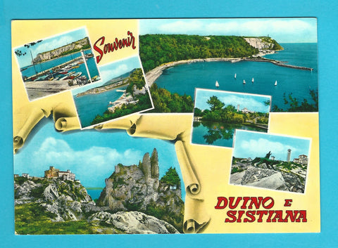 AK Souvenir Duino e Sistiana.