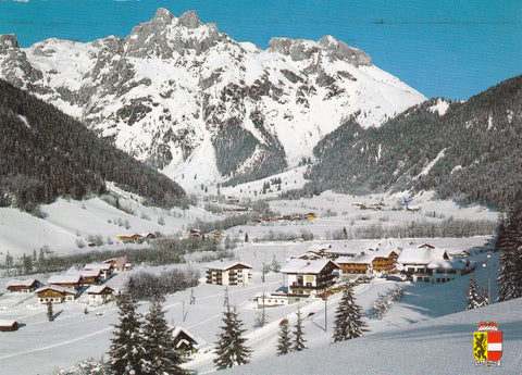 AK Werfenweng gegen die Eiskögel.